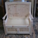 Pine seat